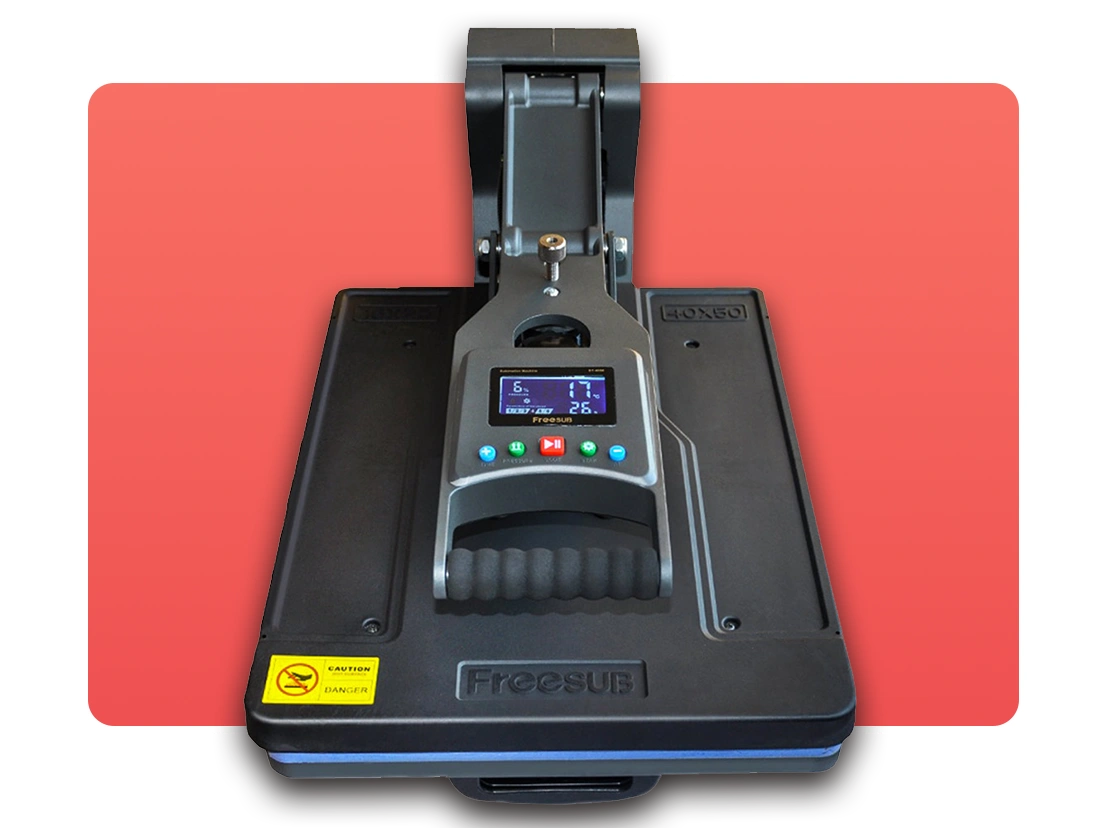 دستگاه پرس حرارتی چاپ نگین