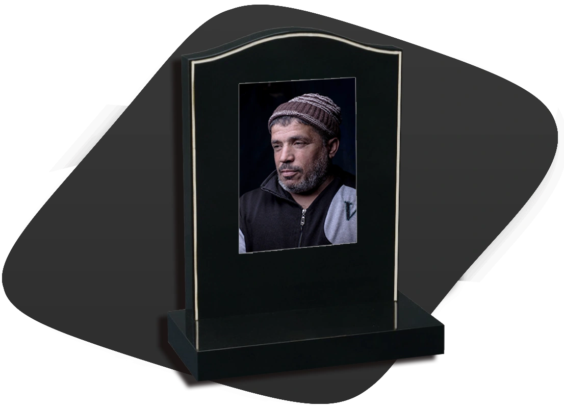 چاپ کاشی سنگ مزار